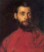Brocky, Karoly Self-Portrait after 1850 oil painting